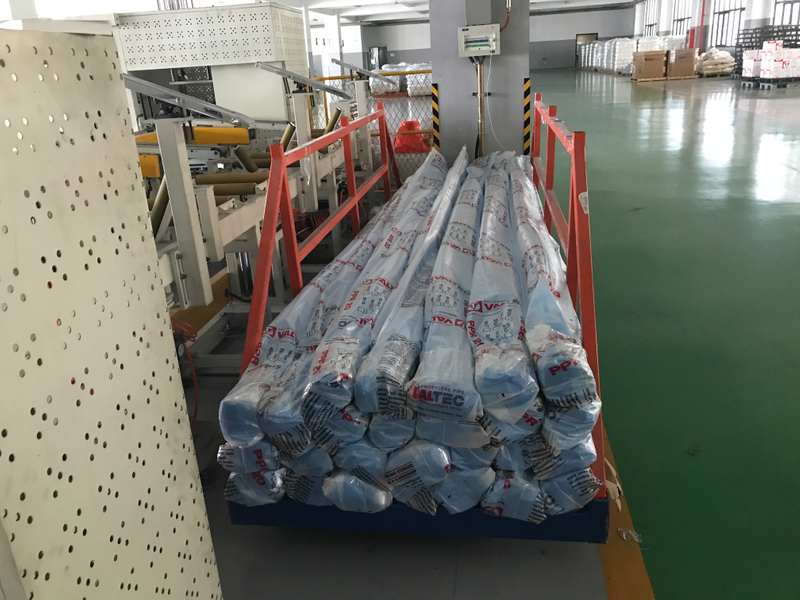 Линия упаковки и упаковки пластиковых труб