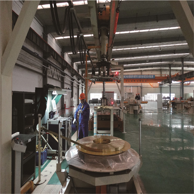 Линия упаковки медных катушек